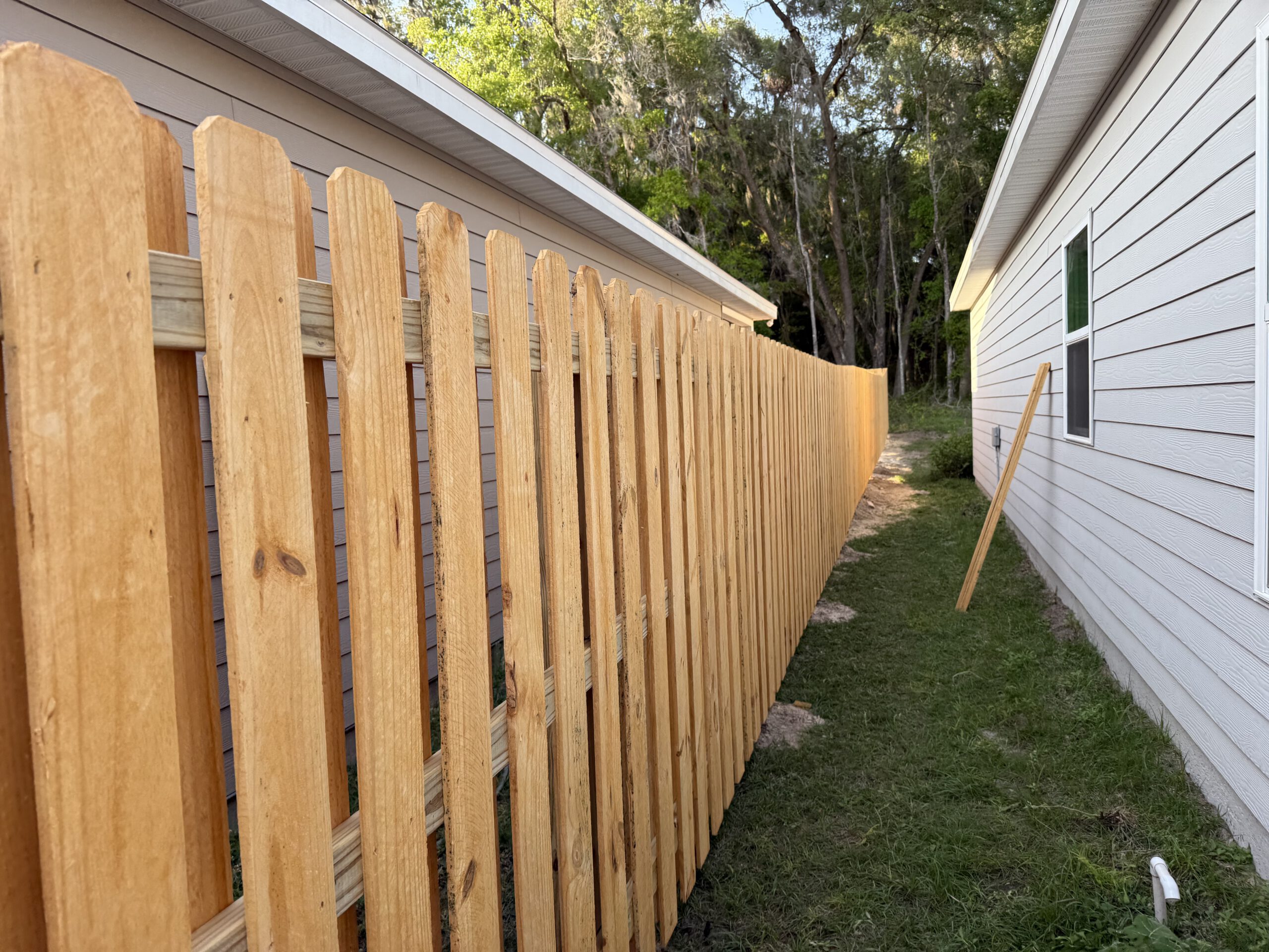 Decorative Wood Fence